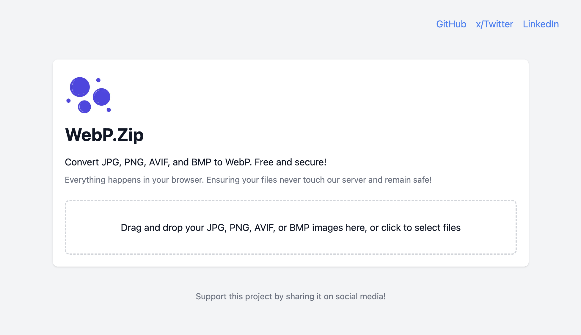 Webp.zip - Image Converter